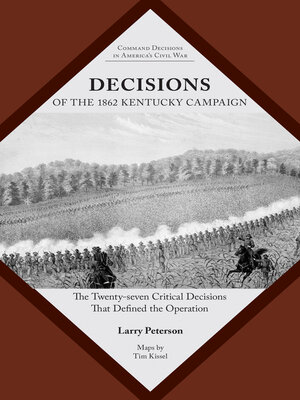 cover image of Decisions of the 1862 Kentucky Campaign